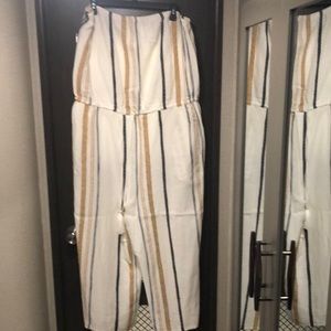 For The Republic Jumpsuit size XL. Linen material